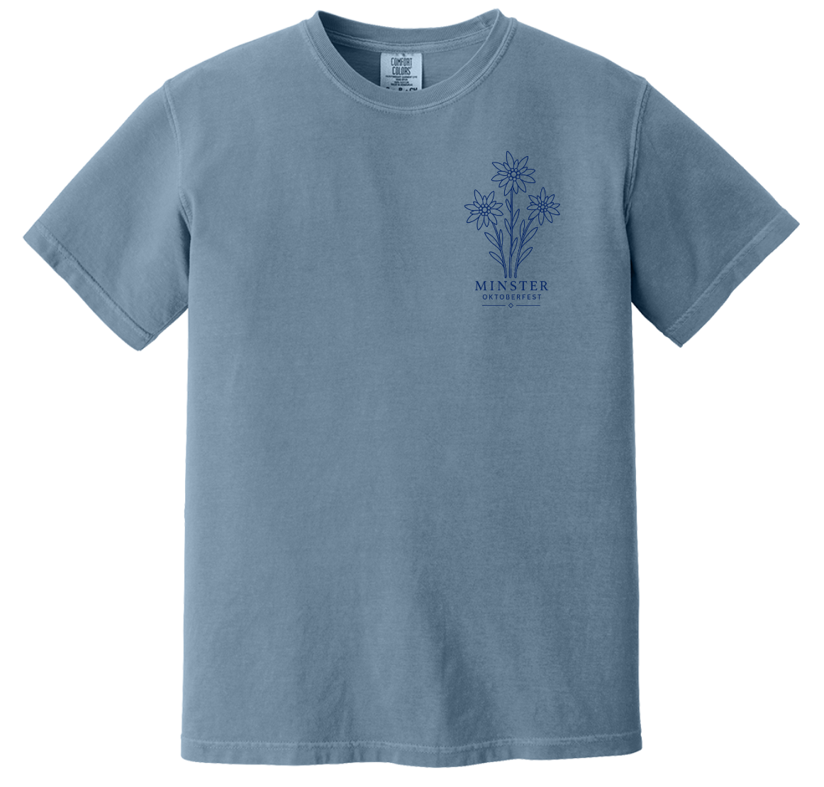 Adult Triple Edelweiss Tee *Embroidered