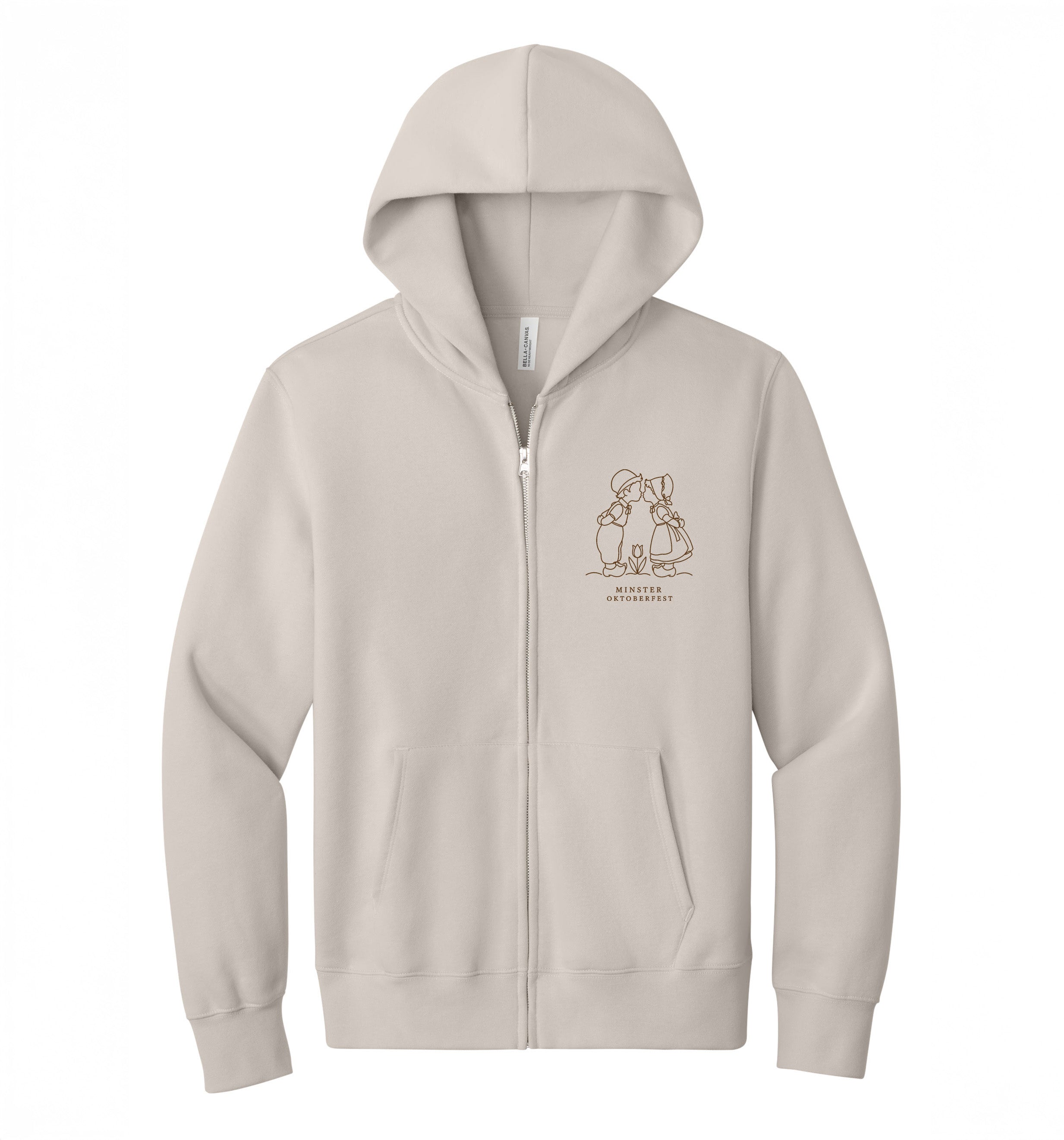 Kissing Dutch Full Zip *Embroidered