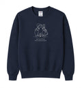 Youth Kissing Dutch Crewneck (Navy) *Embroidered