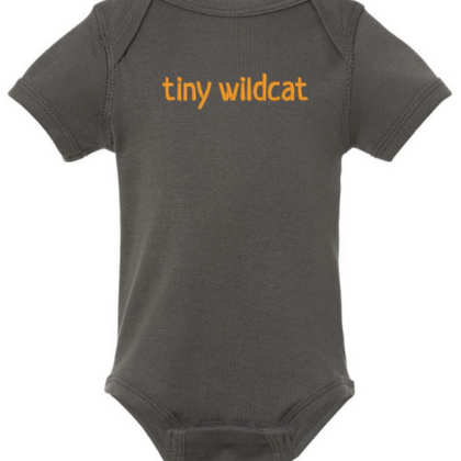 tiny wildcat onesie