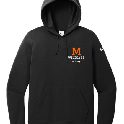 minster football womens nike hoodie