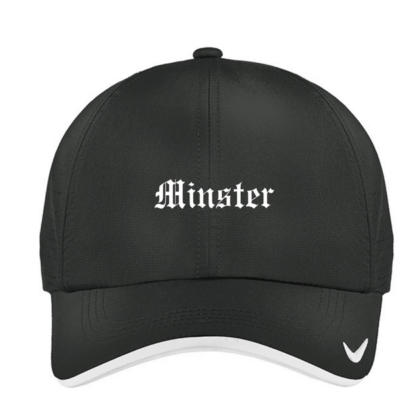 minster black drifit hat