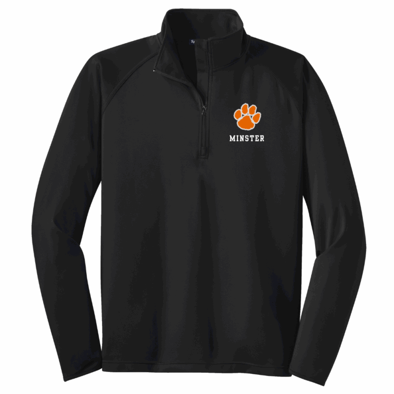 minster wildcats 1/4 zip