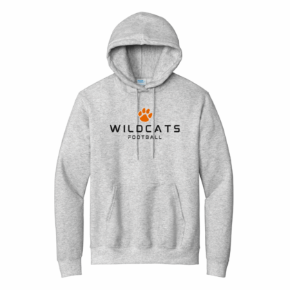 wildcat football grey hoodie