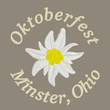 minster oktoberfest edelweiss design